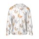 thumbnail image 1 of Balery Funny Chicken Sudadera ligera de manga larga con capucha y protección solar UPF 50+ para hombre y mujer, ideal para pesca y running-Medium, 1 of 7