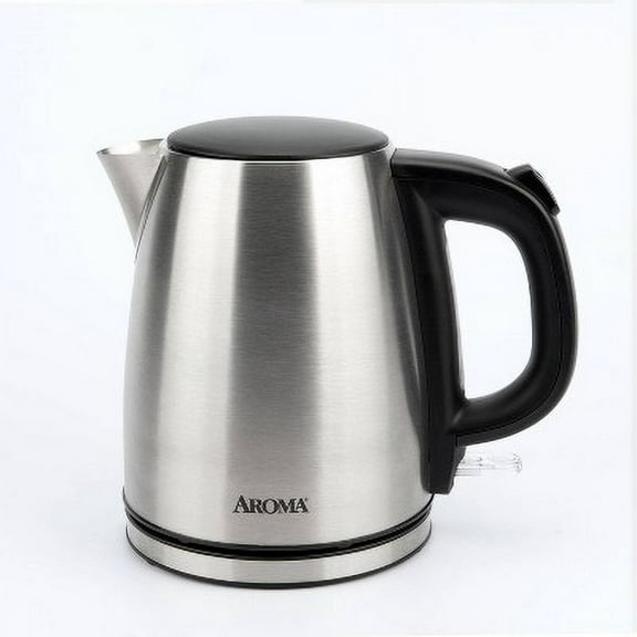 1L Electric Water Kettle - Stainless Steel: Tea Kettle, Water Heater, Overheat Protection, 360° Rotating Base