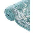 thumbnail image 5 of Unique Loom Sofia Collection Area Rug - Casino (7' 10" x 10' Oval Turquoise/Ivory), 5 of 11