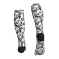 thumbnail image 2 of Bixox Beach Print Compression Socks,Compression Socks Women & Men Circulation for Medical,Running,Athletic, 2 of 7