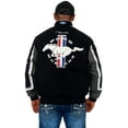 thumbnail image 2 of JH Design Men's Ford Mustang Embroidered Cotton Twill Jacket, 2 of 6