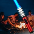 thumbnail image 6 of Taicans Butane Torch Lighter - Windproof Outdoor Camping Lighter with Adjustable Flame & 360° Ignition for Grilling,Kitchen & Hiking,Refillable,Metal Safety Lock, 6 of 6