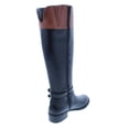 thumbnail image 2 of INC Womens Frank II Leather Knee-High Riding Boots Black 5 Medium (B,M), 2 of 2