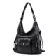 thumbnail image 1 of Bolso mochila 2 en 1 de piel sintética para mujer, bolso de mano de alta calidad, bolso de mano para mujer, bolso de hombro, bolso de piel con muchos compartimentos, 1 of 5