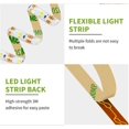 thumbnail image 4 of Tira de luces LED con USB, 5 M, 5V, 3528, 1 metro, 5 metros, blanco cálido, frío, rosa, verde, azul, rojo, SMD, cinta de luz para armario de techo impermeable, 4 of 4