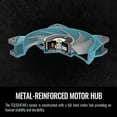 thumbnail image 5 of Thermaltake ToughFan 12 High Static Pressure 2000 PWM, Metal-Reinforced Motor Hub, Gen.2 Hydraulic Bearing 120mm Case/Radiator Fan, 5 of 6