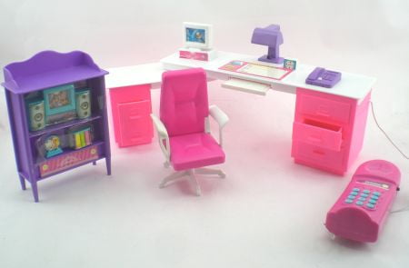 barbie computer set