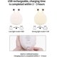 thumbnail image 4 of Snooze Night Light Nursery Squeeze Lamp Silicona Nursing Night Light Animal lindo Lámpara de noche para bebés Niños Adolescentes Soft Night Light con sensor táctil F. Afortunado Sencillez, 4 of 4