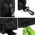 thumbnail image 2 of 2 Pack- Dog Poop Bag Dispenser for Leash - Dog Waste Bag Holder for Leash attachment Protable,2 Zipper,Large Capacity,Durable Fabric(NO.760), 2 of 5