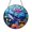Acrylic 3.5 Inch, variant on Ocean Marine Life Faux Stained Glass Window Decor, Underwater Suncatcher Hanging with Vibrant Colors