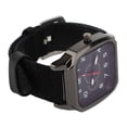 thumbnail image 1 of Reloj De Cuarzo Informal Para Hombres, Reloj Para Hombres Correa De Cuero De PU Aspecto De Moda Fácil De Leer Para Correr, 1 of 7