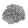 thumbnail image 3 of Curly Gray Short , Synthetic Hairstyles Gray Black Short Hair Soft Adjustable Hat  For Women For Dating, 3 of 8