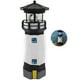 thumbnail image 3 of Faro con energía solar, luz LED giratoria para jardín, lámpara de césped para jardín, luz decorativa para patio al aire libre, 3 of 3