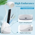 thumbnail image 4 of MINKUROW Rechargeable Nail Led Lamp - 36W Mini U V Light for Gel Nails with Nail Brush Holder Gel X Nail Lamp and Flash Cure Light for Nails Portable U V Lamp for Resin Curing for Home DIY Nail Salon, 4 of 5
