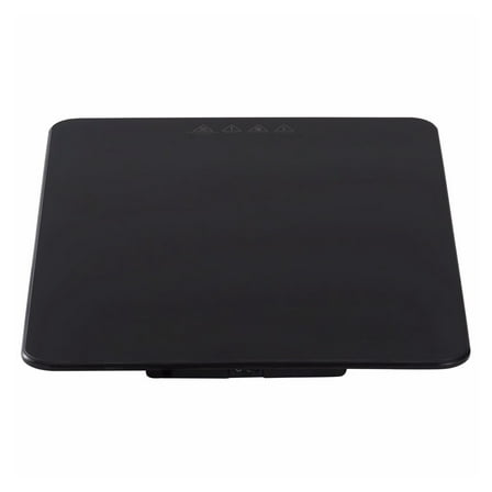 Electric Warming Tray 16.5x11 Inch, Tempered Glass Food Warmer for Parties, Catering, Holiday Dinners, Keep Food Warm - Portable Server for Home, Events, Black