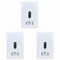 thumbnail image 1 of 3X Smart Light Switch Wall Light Switch Wave Infrared Sensor No Need Touch Electrical Power on Off US Plug, 1 of 7