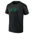 thumbnail image 2 of Men's Black New York Jets Secondary Logo T-Shirt, 2 of 3