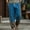 Blue, variant on Mens Harem Pants Print Elastic Waist Drawstring Pockets Loose Boho Hippie Beach Yoga Casual Pants Blue Size 4XL