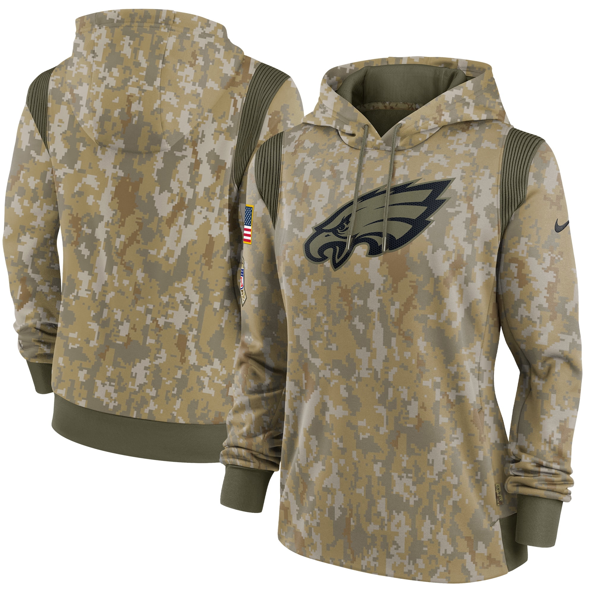 Personalized NFL Philadelphia Eagles Salute To Service Honor Veterans And  Their Families Hoodie Torunstyle