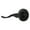Black, variant on Miseno MLK6011BK Torry Wave Right Handed Non-Turning One-Sided Door Lever - Black