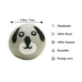 thumbnail image 2 of Bolas de Secadora de Lana Orgánicas XL 6 Bolas por Paquete de Loaddvni, Ahorra Tiempo, Dinero, Energía (Cachorro, Cervatillo, Gallo), 2 of 6