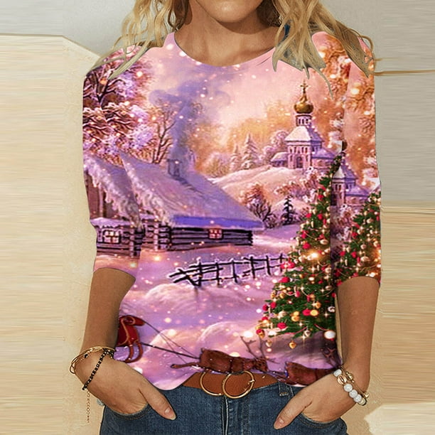 Dressy christmas hotsell blouses
