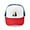 Red/Blue/White, variant on CafePress - Santa Cat & Mouse - Adjustable Unisex Printed Trucker Hat with Mesh Back