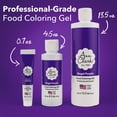 thumbnail image 2 of Ann Clark Regal Purple Food Coloring Gel Extra Large 13.5 oz Bottle Professional Grade Made in USA, 2 of 8
