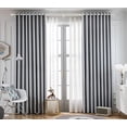 thumbnail image 5 of eTeckram 1" Double Curtain Rod with Valois Finials and holdbacks (28‘’-48‘’, Weathered white), 5 of 5