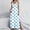 B, variant on Carnival Nightgown for Women Summer Casual Fashion Polka Dot Print V-Neck Spaghetti Strap Sleeveless Comfortable Breathable Slit Halter Nightdress H XL