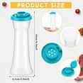 thumbnail image 4 of Salt and Pepper 2-Shaker Set, Airtight Lids, BPA-Free, Dishwasher Safe, 4 of 5