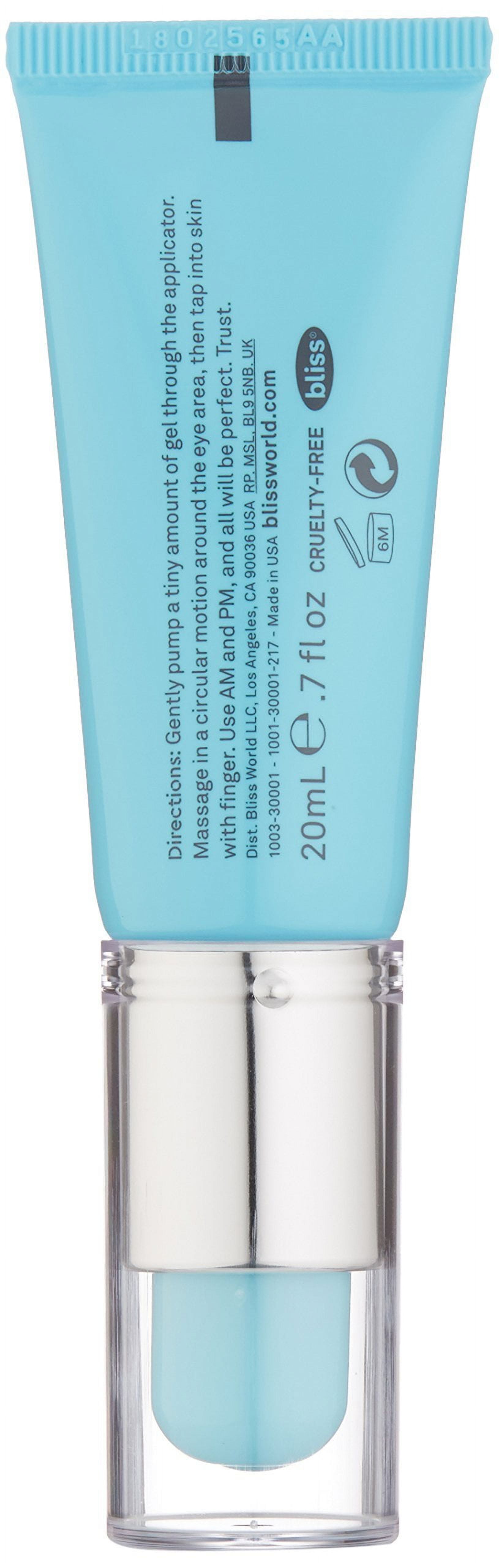 Bliss Eye Do All Things™ Caffeine Eye Gel for Depuffing and Brightening, 0.7 fl oz