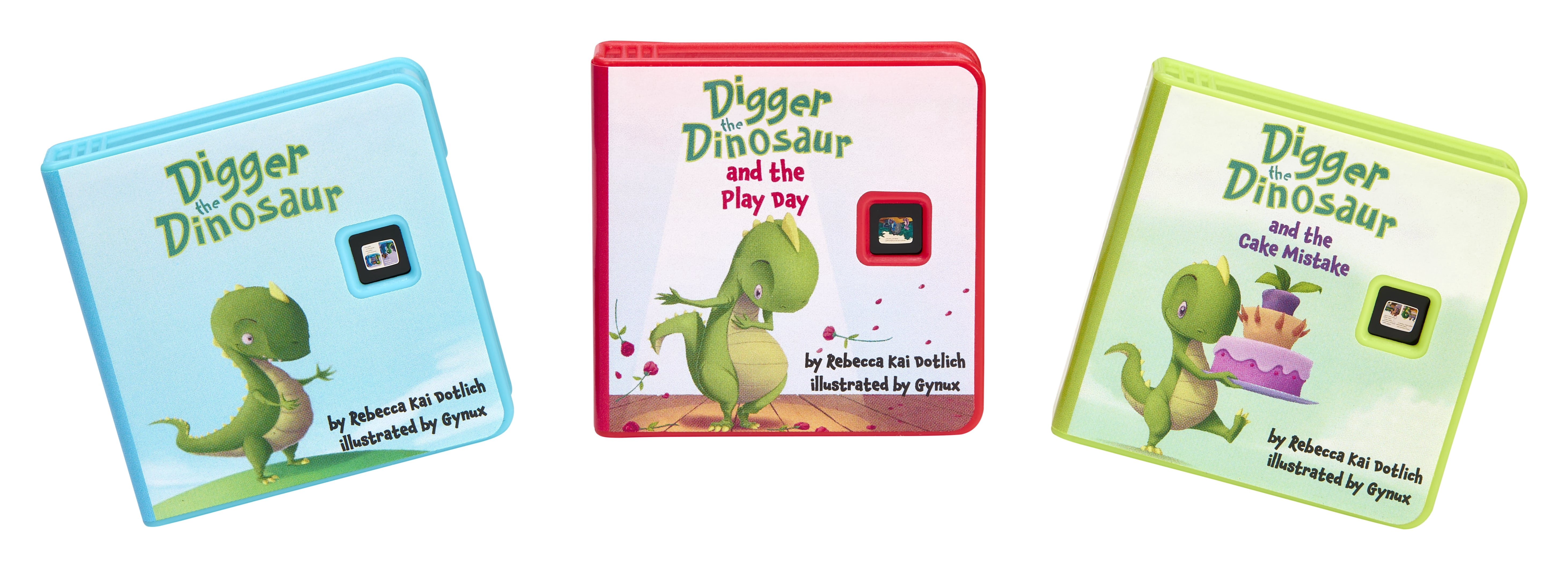 Little Tikes Story Dream Machine HarperCollins Digger the Dinosaur Collection, Dino Audio Books, Toddlers Toy Gift, Ages 3+