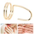 thumbnail image 3 of Anillo para Uñas de Dedo Joyería de Manicura de Punta de Dedo de Cobre Electrochapado para Mujer para la Vida Diaria de Fiesta ANGGREK Otros, 3 of 8