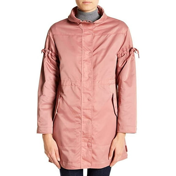 HUNTER Refined Drawcord Coat Pale Rose, Medium