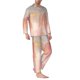 thumbnail image 2 of Fotbe Abstract Marble Texture Pijama de Hombre con Estampado de Manga Larga, Conjunto de 2 Piezas, Ropa de Dormir Suave y Cómoda con Bolsillos-Medium, 2 of 7