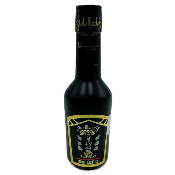 Siete Machos Original Cologne by Conamon Urania – 110 mL (3.72 oz) – Classic Mexican Fragrance for Men | Cuban Cologne, Nenuco Cologne for Baby