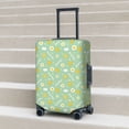 thumbnail image 6 of Haiem Easter with eggs and flowers Pattern Luggage Cover Printed Suitcase Covers for Luggage Elastic Washable Suitcase Protector Fits 18-32 Inch Luggage-X-Large, 6 of 7
