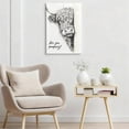 thumbnail image 2 of Highland Cow "Are You Pooping?" Canvas Wall Art, Funny Peeking Cow Bathroom Decor, Humorous Farmhouse Artwork For Toilet, Living Room, Office, Ready To Hang 8*12inch(20*30cm), 2 of 6