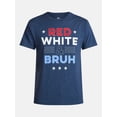 thumbnail image 5 of Americana Men's and Big Men's RW Bruh Graphic Tee Shirt from Way to Celebrate, Sizes XS-3XLT, 5 of 5