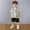 Black, variant on ITSAME Boys Outfit Set 2-Piece, Button Up Lapel Printed Top and Casual Shorts Summer Comfort Fashion Set Blue Size 3-4T