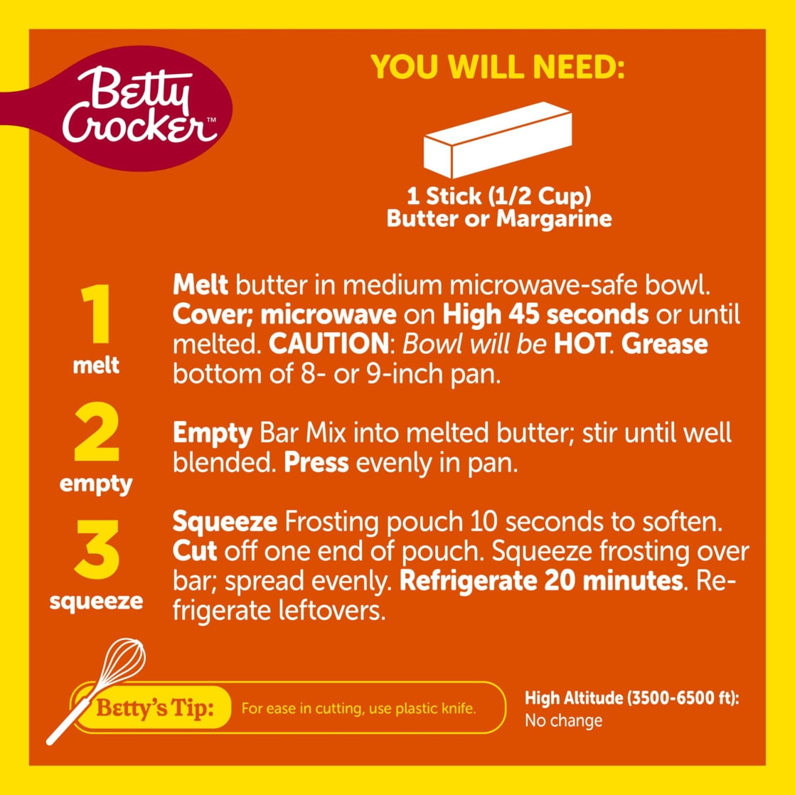 (8 pack) Betty Crocker REESE'S Peanut Butter No Bake Bars Mix With HERSHEY’S Frosting, 17.3 oz