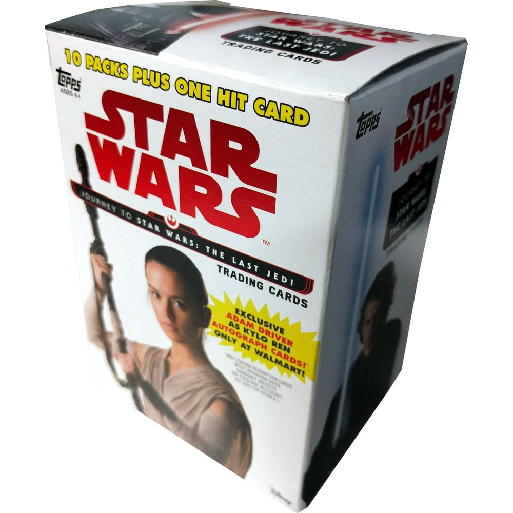 star wars journey to episode 9 blaster box trading card game