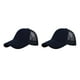 thumbnail image 4 of Minnieouse Gorra de béisbol deportiva y de moda - Correa ajustable para gorra de béisbol de tamaño universal Mujer CC636-3 azul marino CC636-3azul marino 2Conjunto, 4 of 6