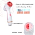 thumbnail image 1 of Cepillo de limpieza facial eléctrico de silicona compacto y ligero NikouMX, 1 of 8