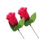 thumbnail image 2 of Ounissouiy 2 bolsas de flores artificiales de decoración vibrante para el hogar para un ambiente romántico y elegante flores de seda de brotes Decoración rosario, 2 of 6