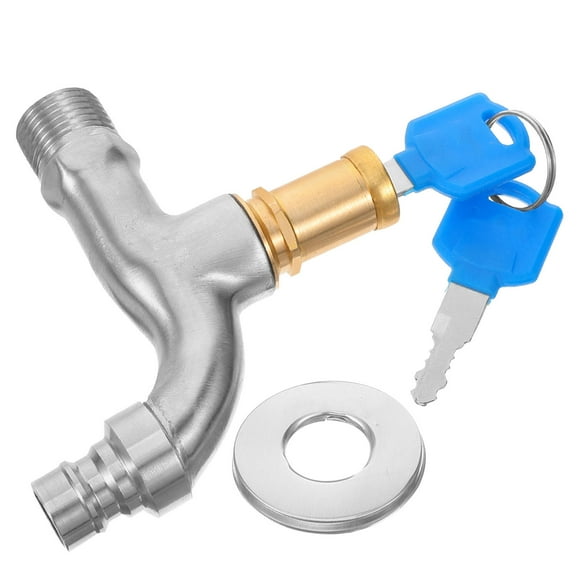 KAKOWELY Sink Hose Sprayer Faucet Copper Assorted Color Washing Machine Connection 1 Set