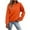 Orange, variant on hotojiny Sweatshirt for Women Lightweight Basic Workout Sport Pullover Tops Long Sleeve Crew Neck Casual Loose Fit Fall Outfits