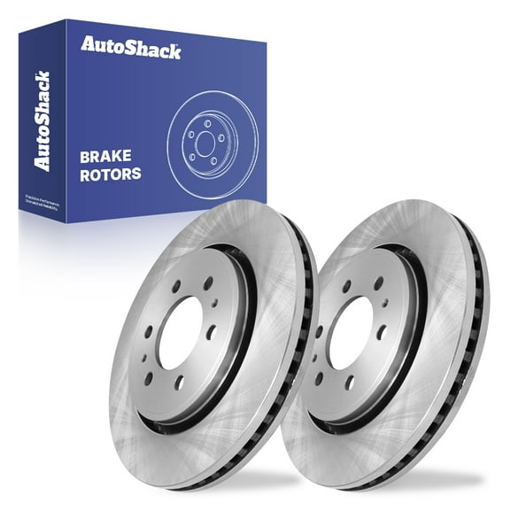 AutoShack 13.81" (350.8 mm) Front Vented Brake Rotors | Replacement for 2010-2014 Ford F-150 2012-2014 Ford Lobo | 2-PC Set