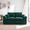 Green, variant on Gewnee Loveseat Sofa, Modular Cloud Couch, Corduroy 2 Seater Sofa with Removable Covers, No Assembly Required,WINE RED